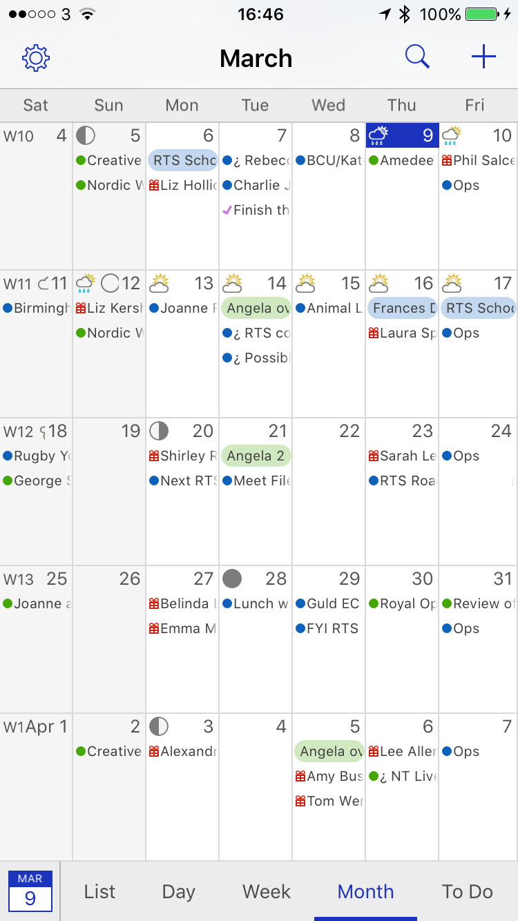 apple calendar change color for an event mac os sierra